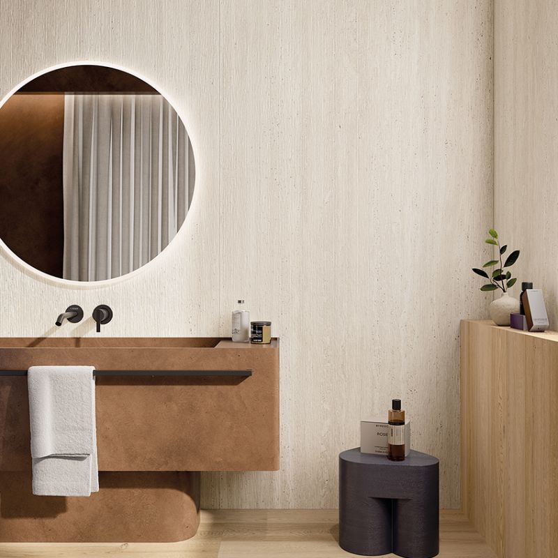 Render bagno moderno 3D fornitura Petrell